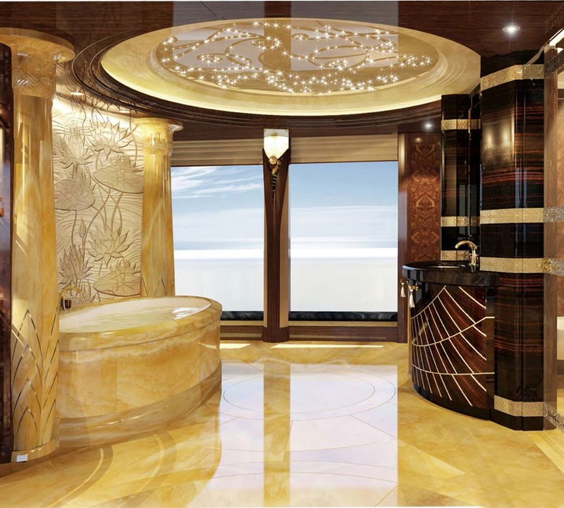 Bathroom Image Gallery Luxury Yacht Browser by CHARTERWORLD